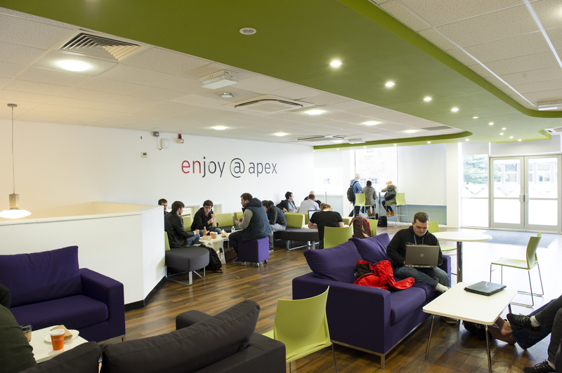 The new Apex cafe at Merchiston